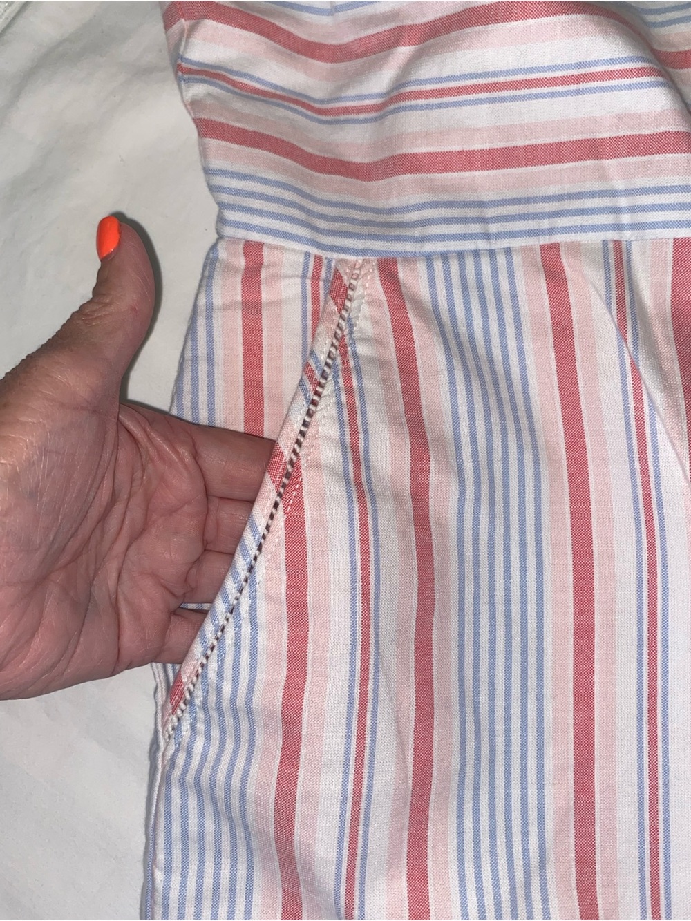 Vineyard Vines Pink and Blue Striped Jumpsuit - Picture 4 of 14